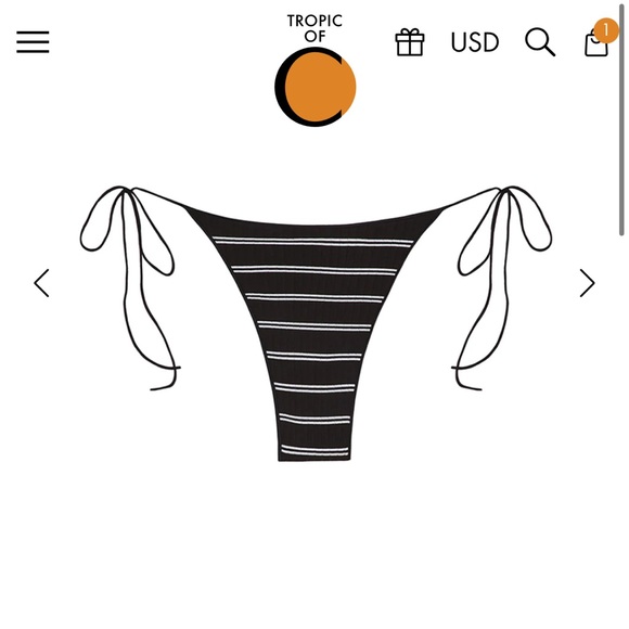TROPIC OF C BOTTOMS SIZE M (NEW W TAGS / NEVER WORN) - Picture 1 of 4